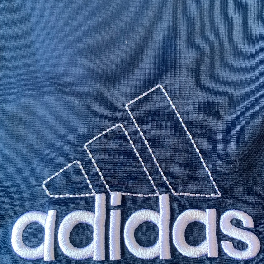 Adidas Navy Blue Track Jacket - Picture 4 of 6